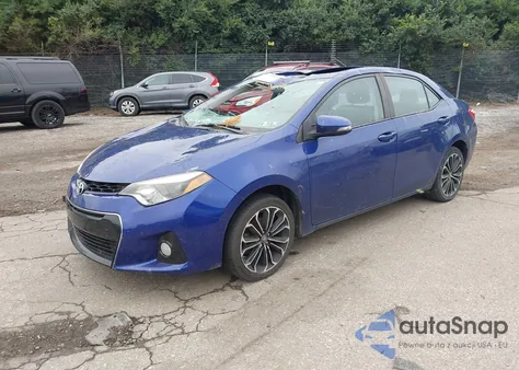 2016 Toyota Corolla S Plus z USA, uszkodzony, nr VIN 2T1BURHE6GC745059